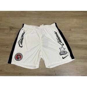 NWT Nike Men's Sz L Club Xolos Tijuana Liga MX Dri-fit Soccer Shorts White